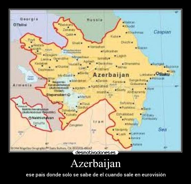 Azerbaijan - ese pais donde solo se sabe de el cuando sale en eurovisión