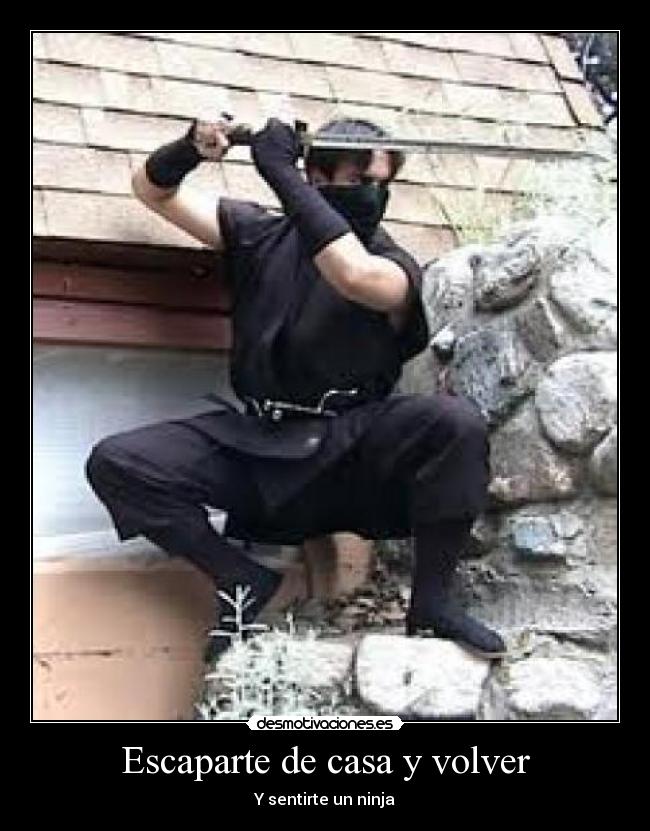 Escaparte de casa y volver - 