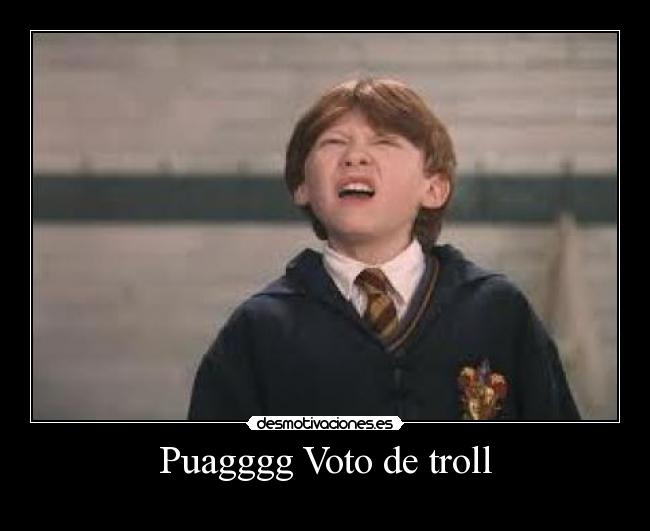 Puagggg Voto de troll -