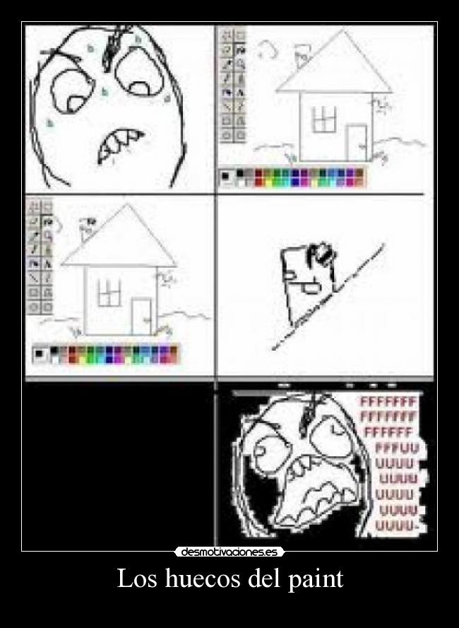 Los huecos del paint -