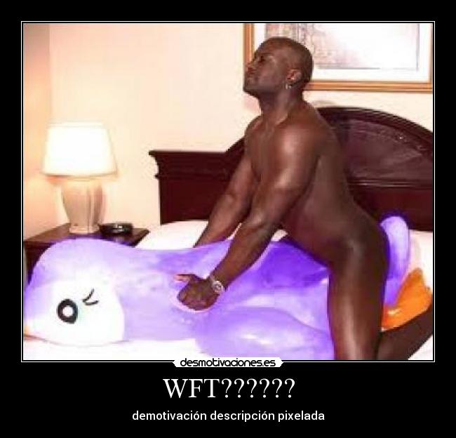 WFT?????? - demotivación descripción pixelada