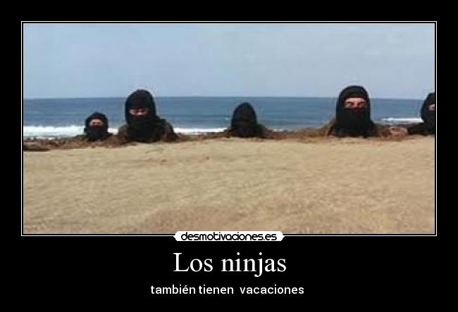 Los ninjas -
