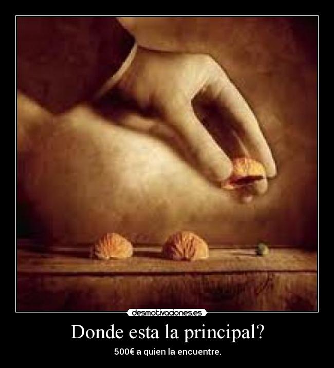 Donde esta la principal? - 