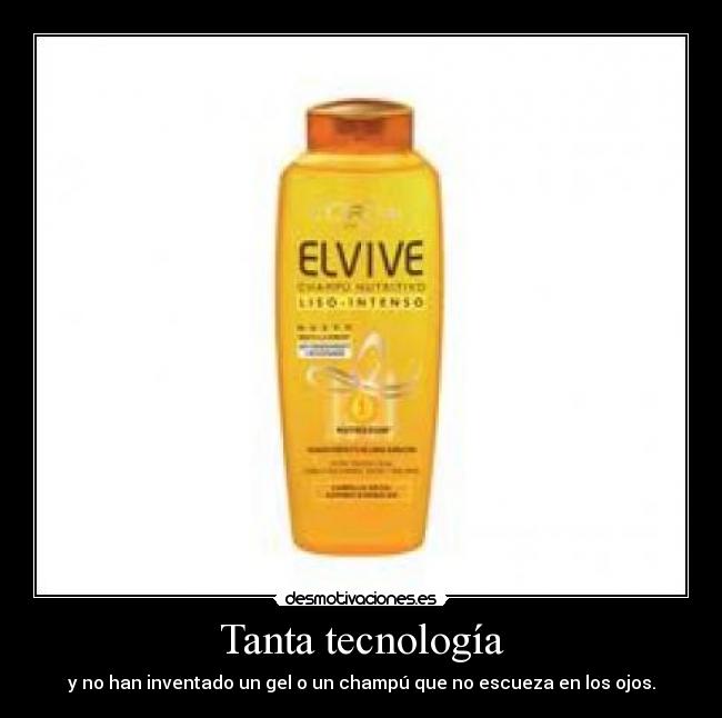 Tanta tecnología -