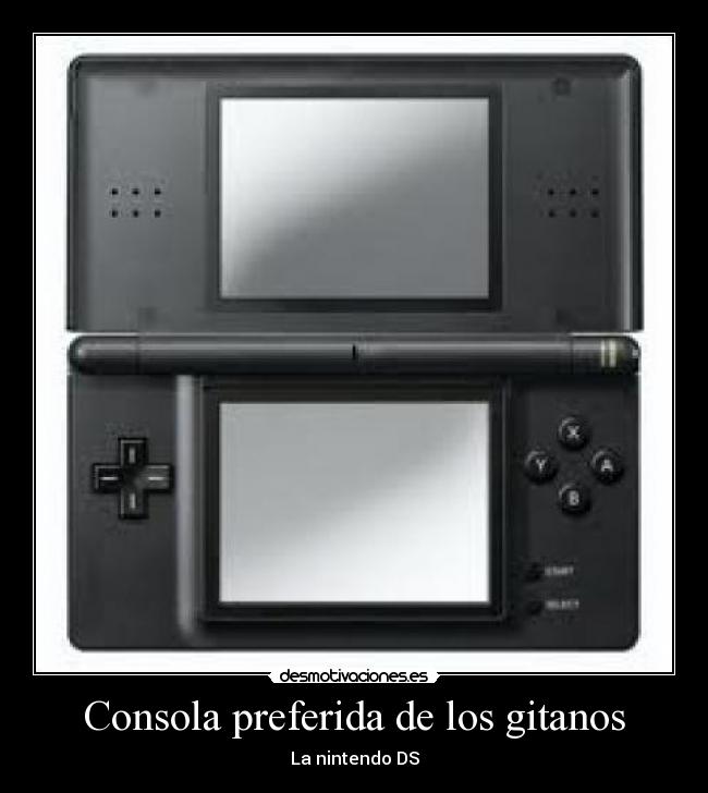 Consola preferida de los gitanos - La nintendo DS