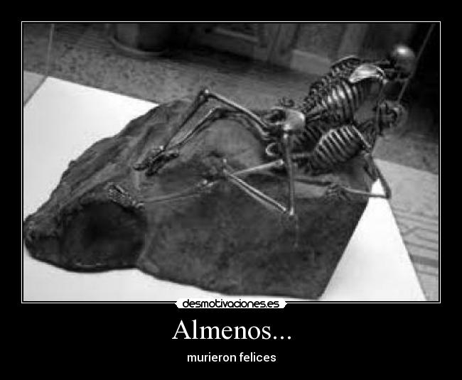 Almenos... - murieron felices