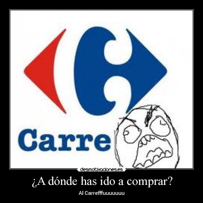 ¿A dónde has ido a comprar? - 