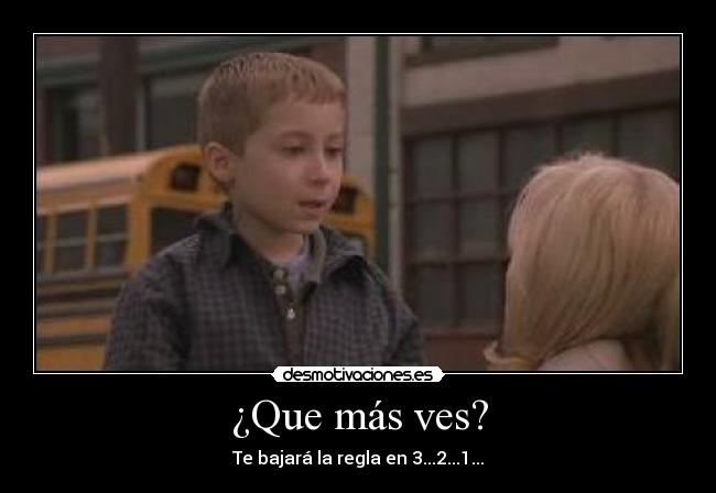 ¿Que más ves? - Te bajará la regla en 3...2...1...