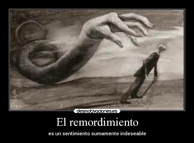 El remordimiento - 