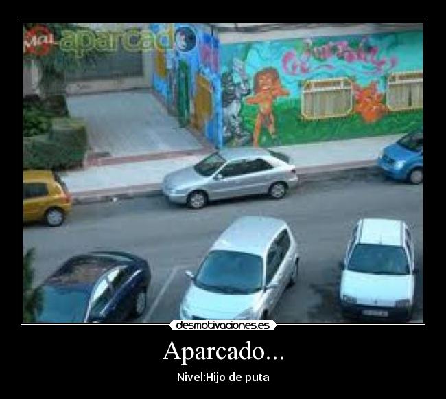 Aparcado... -