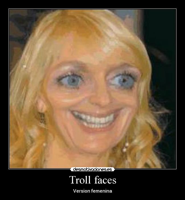 Troll faces - Version femenina
