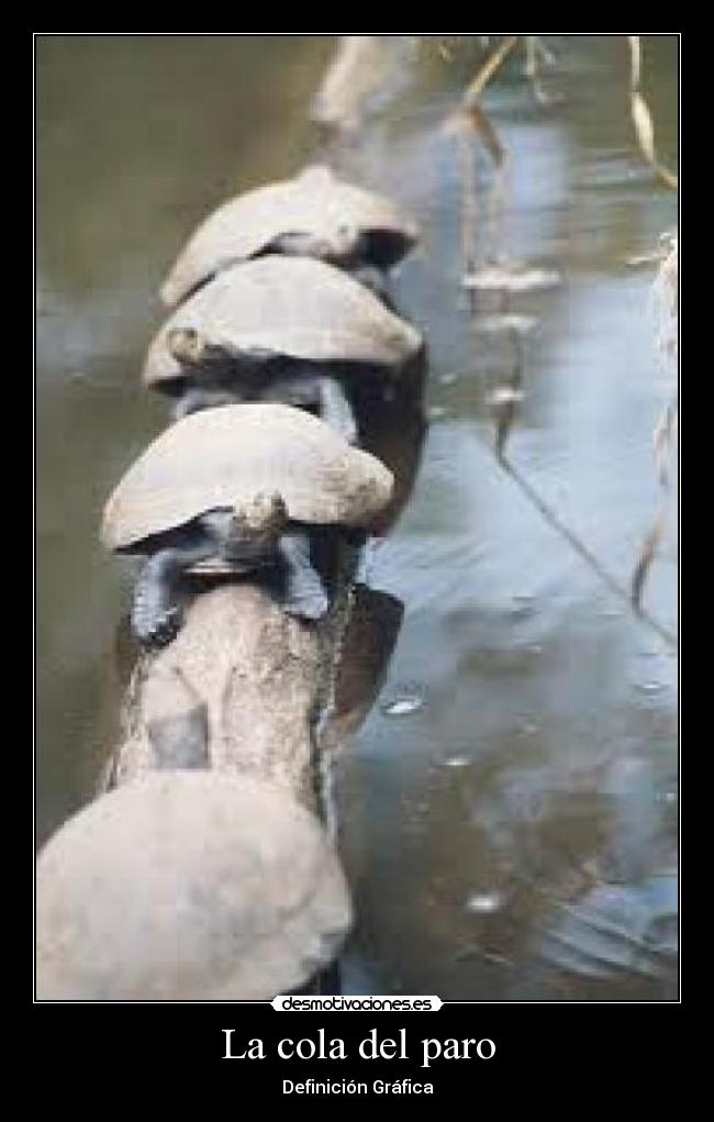 La cola del paro - Definición Gráfica