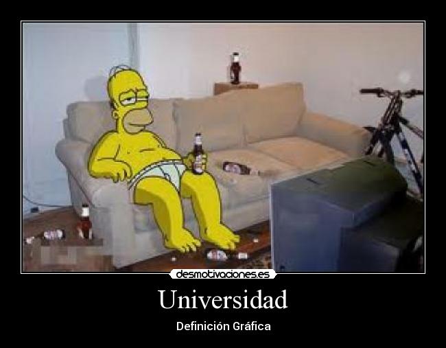 carteles universidadhomersimpson desmotivaciones