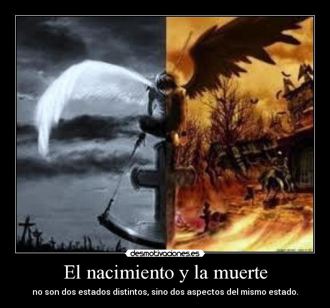 El nacimiento y la muerte -