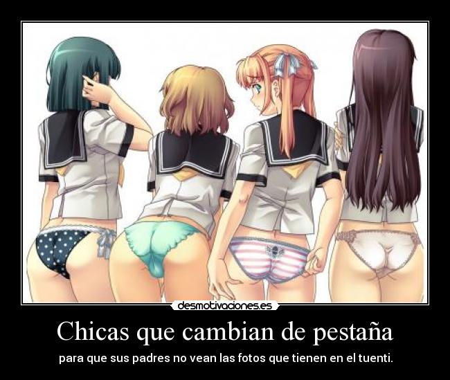 carteles chicas perfil tuenti desmotivaciones