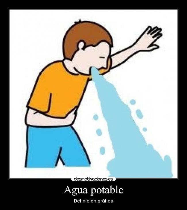 Agua potable -