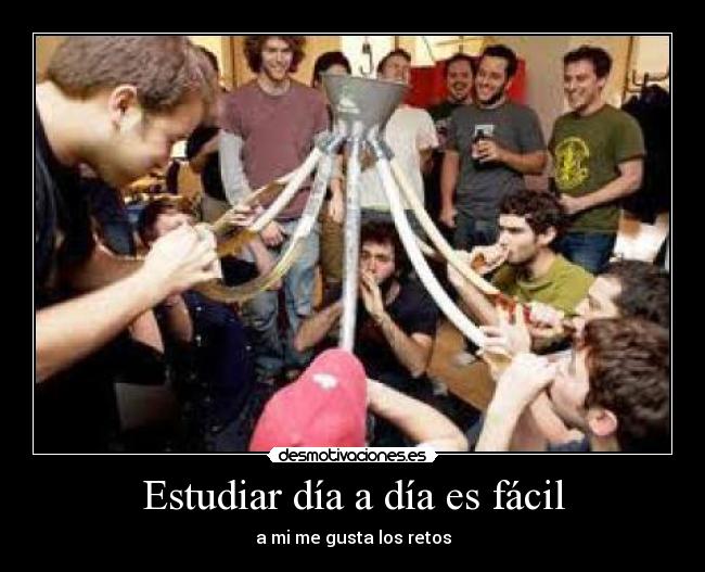 Estudiar día a día es fácil - 