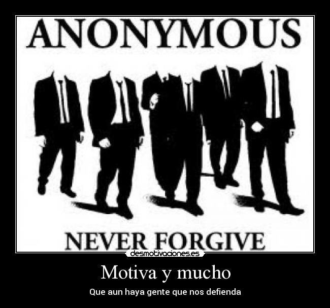 Motiva y mucho - Que aun haya gente que nos defienda