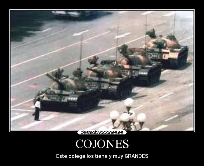 COJONES - Este colega los tiene y muy GRANDES