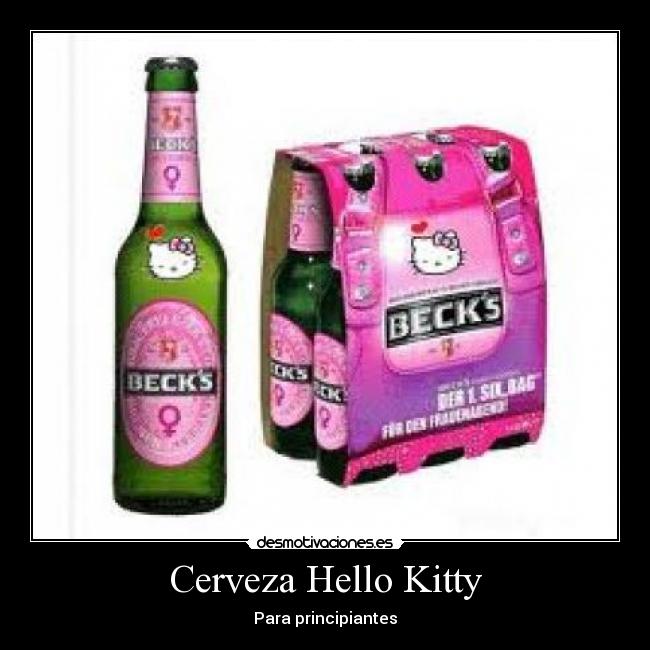 Cerveza Hello Kitty - 