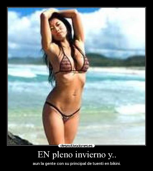 EN pleno invierno y.. -