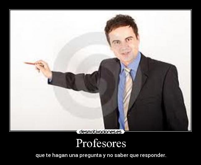 Profesores -