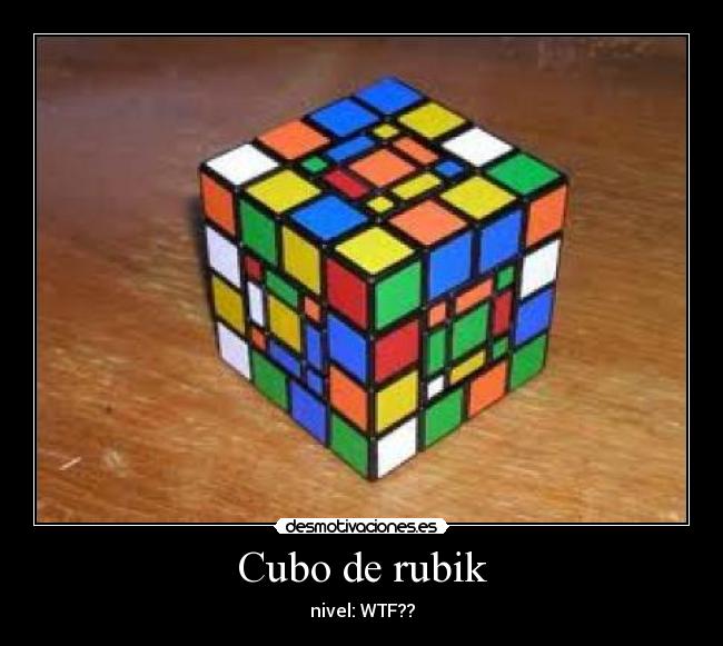 Cubo de rubik - 