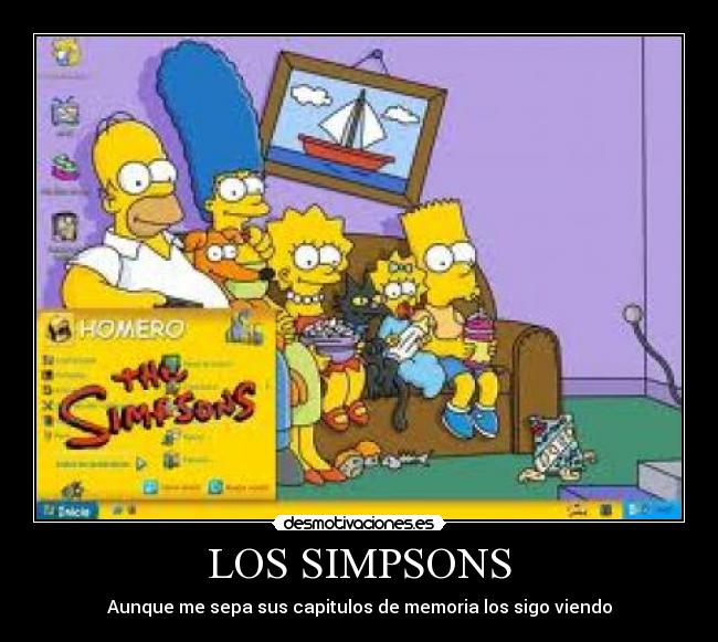 LOS SIMPSONS - Aunque me sepa sus capitulos de memoria los sigo viendo