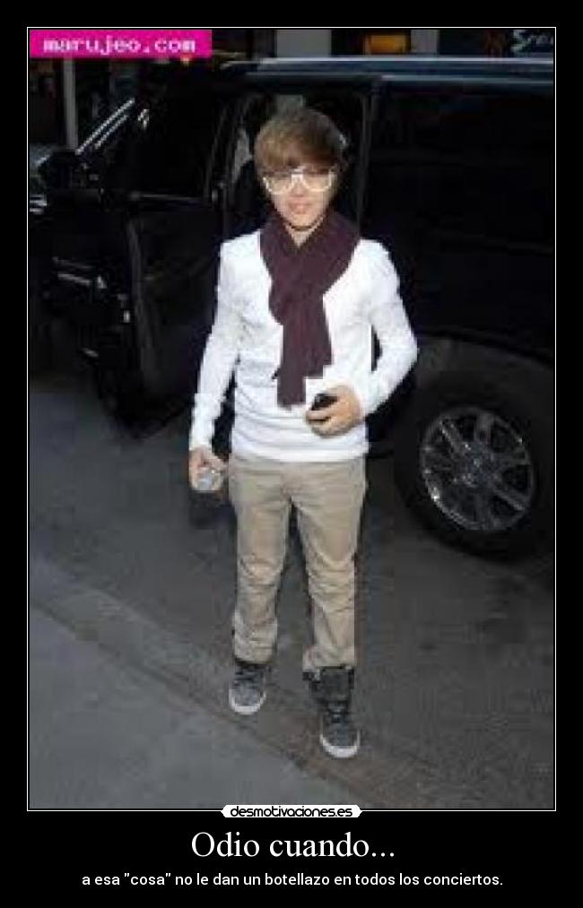 Odio cuando... -