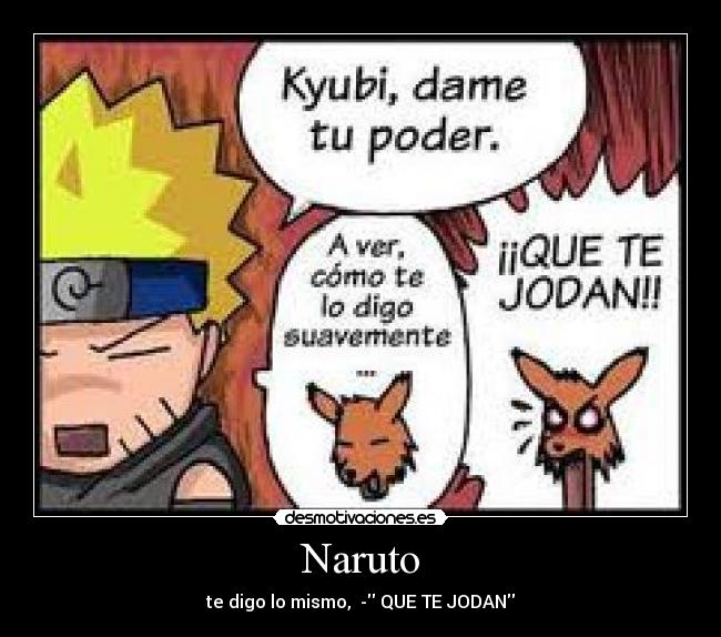 carteles naruto naruto desmotivaciones