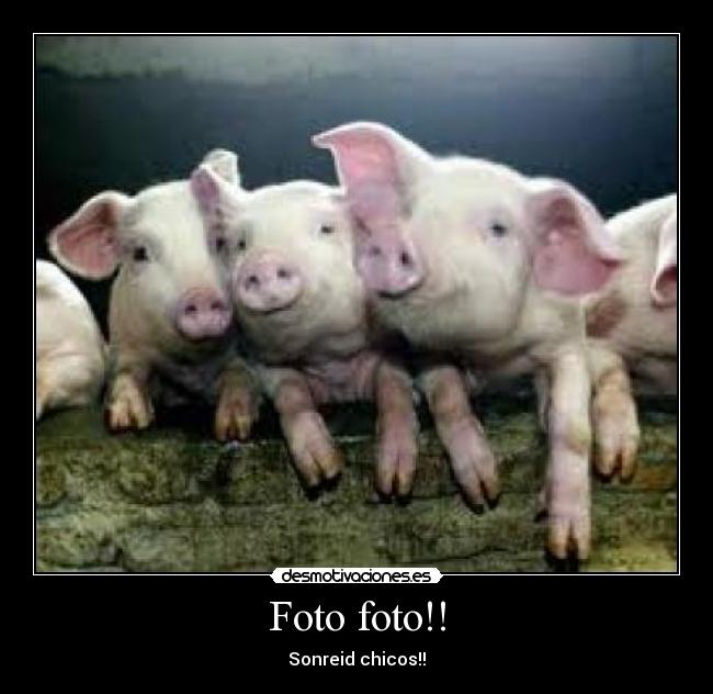 Foto foto!! - Sonreid chicos!!