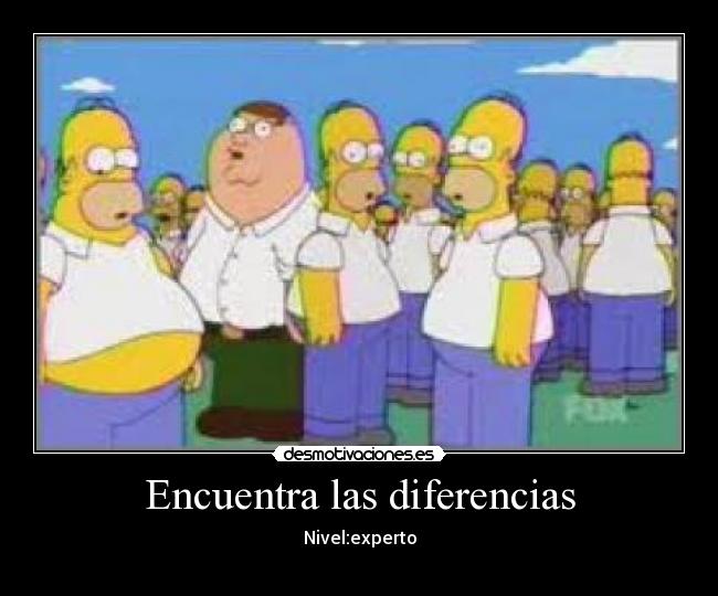 Encuentra las diferencias -