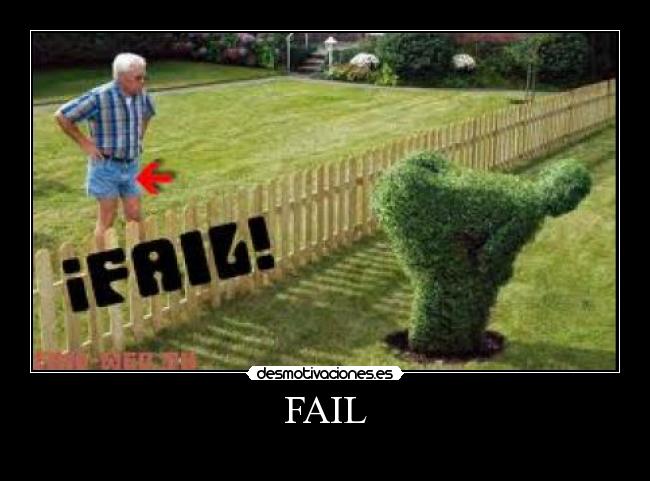 carteles fail wyfly desmotivaciones