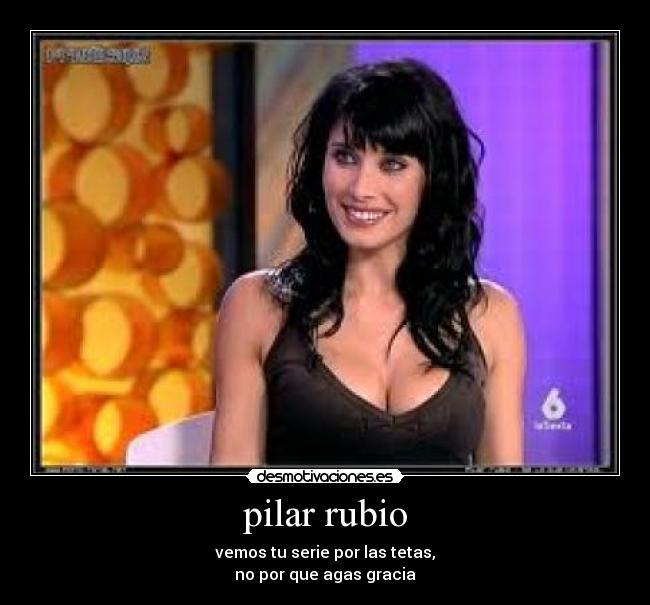 pilar rubio -
