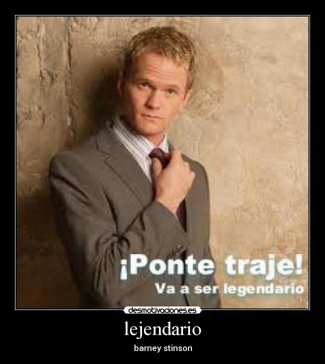 lejendario - barney stinson