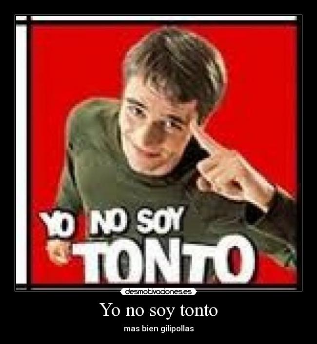 carteles tonto lina333 desmotivaciones