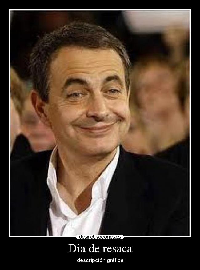 Dia de resaca - descripción gráfica