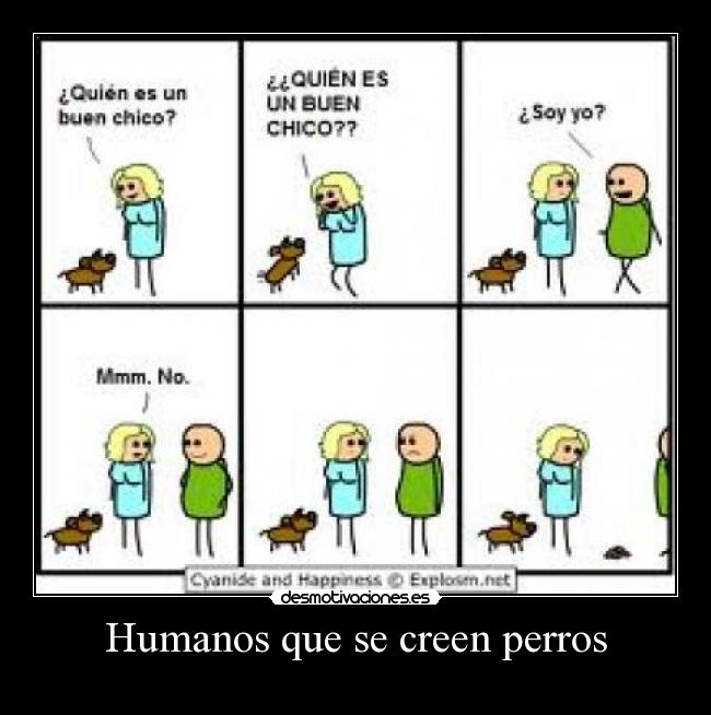 Humanos que se creen perros -