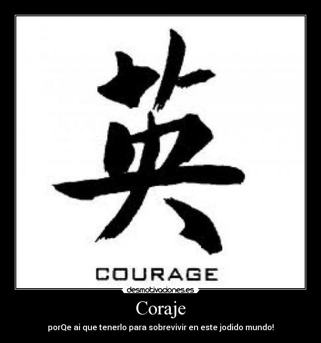 Coraje -
