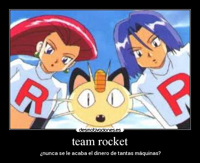 carteles team rocket desmotivaciones