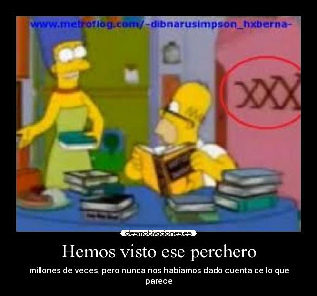 Hemos visto ese perchero -