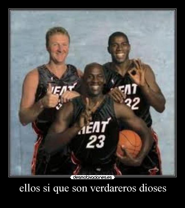 ellos si que son verdareros dioses -