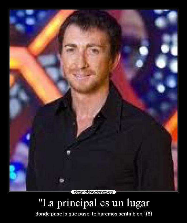 La principal es un lugar -