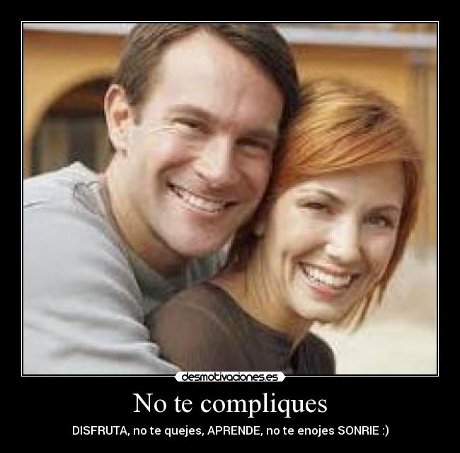 No te compliques - 