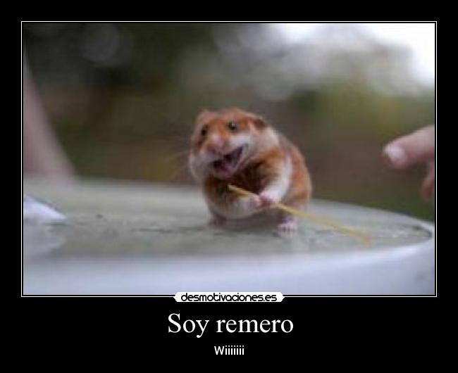 Soy remero -