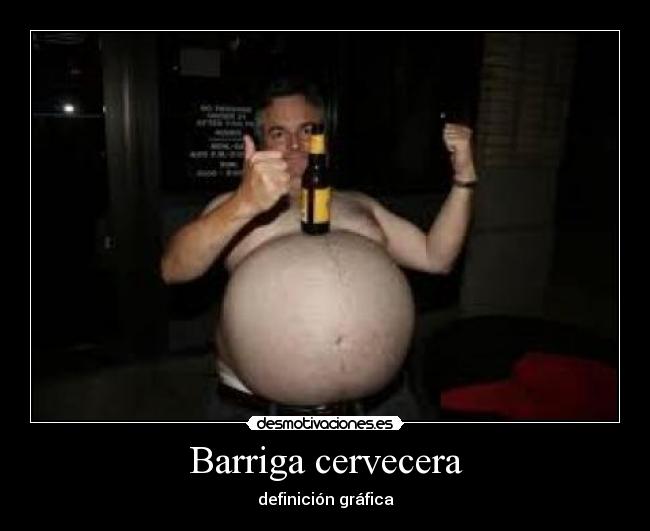Barriga cervecera -
