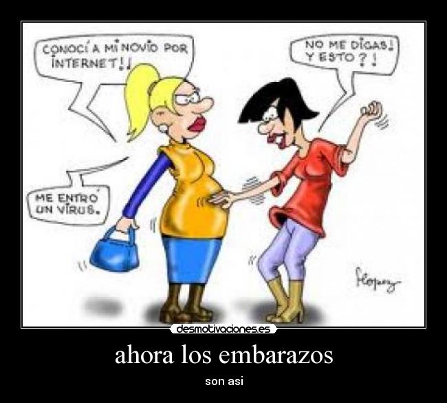 ahora los embarazos - son asi