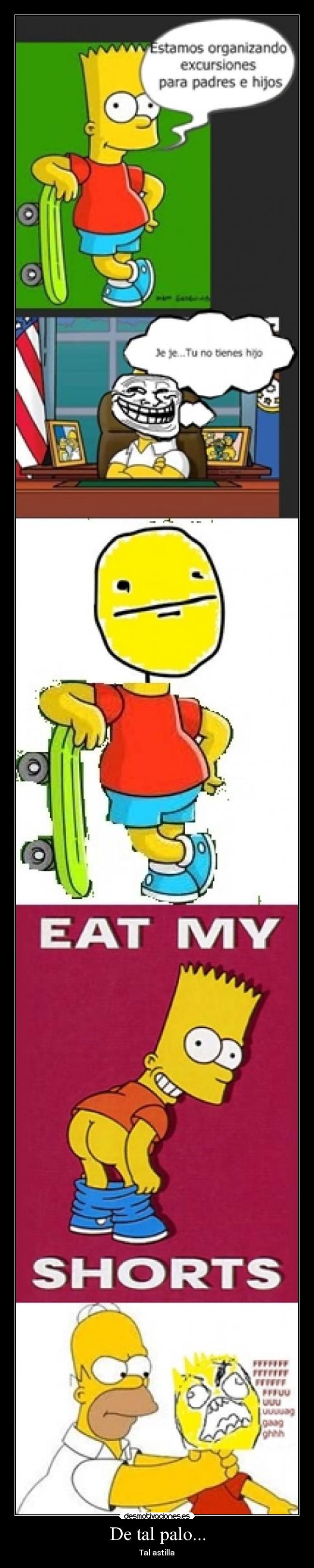 carteles tal palo desmotivaciones