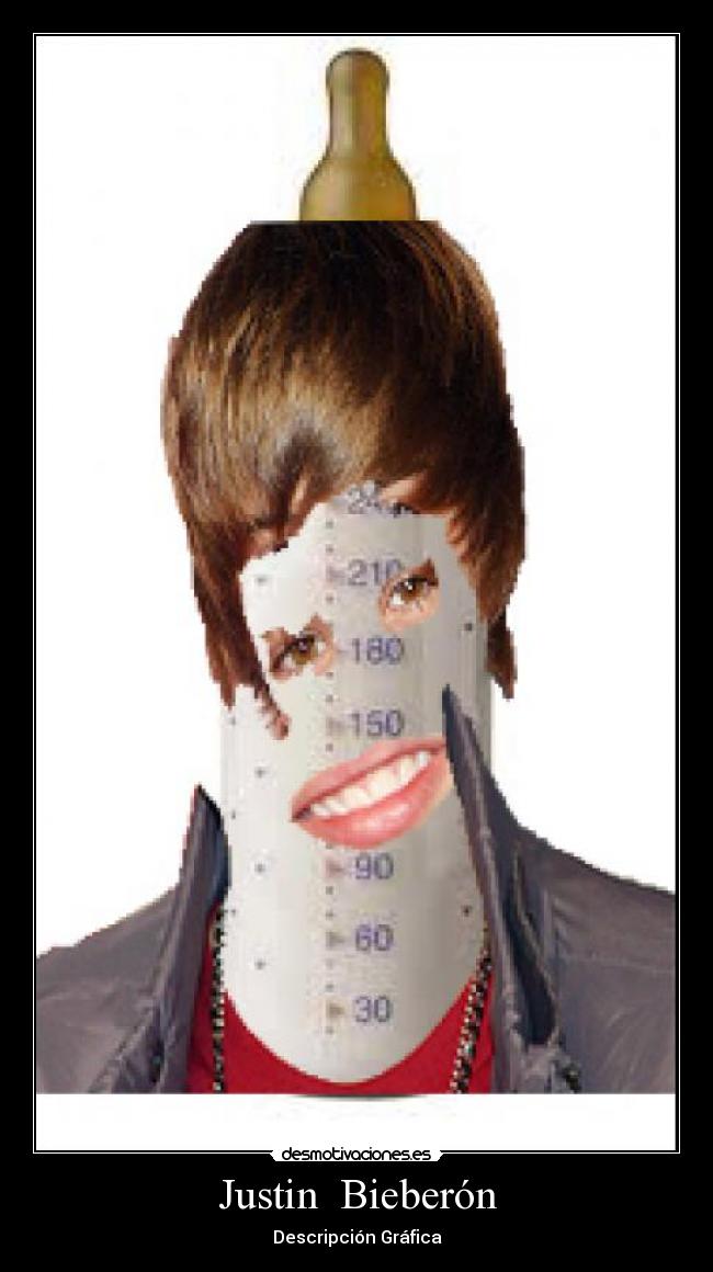 Justin Bieberón - Descripción Gráfica