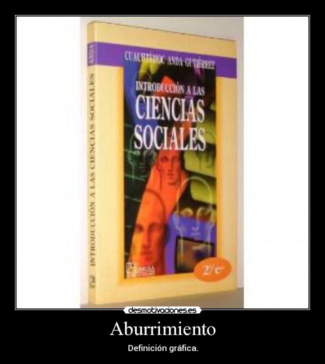 carteles libro ciencias sociales aburrimiento desmotivaciones